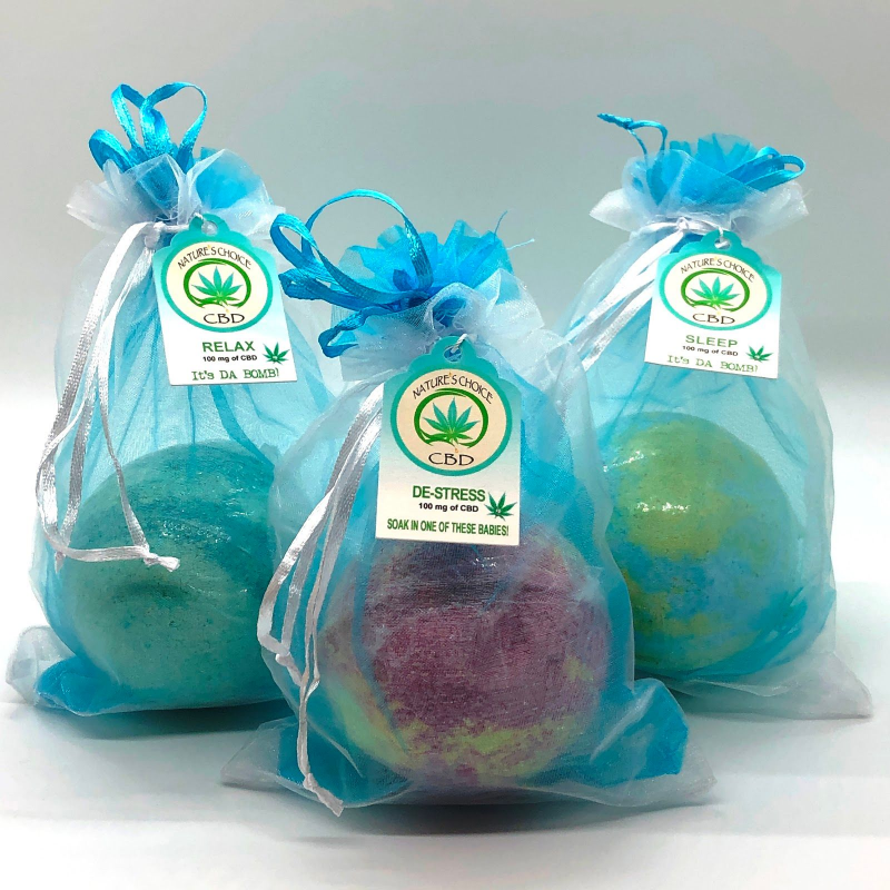 CBD BATH BOMBS