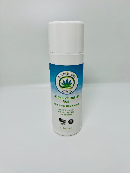 NATURE'S CHOICE CBD INTENSIVE RELIEF RUB 2000mg