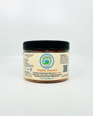 New! HIGHLY HEAVEN TERPENE GUMMIES (Hybrid)