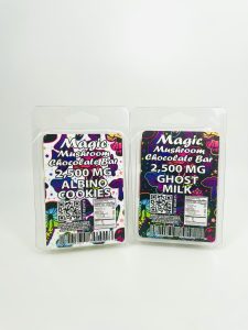Magic Mushroom Chocolate Bars